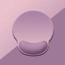 Ergonomic Mouse Pad with Gradient Colors Wrist Support Soft Cushion Non Slip Base for Laptop Desk
