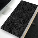 Strata Liquid Mouse Pad Computer Laptop Anime Keyboard Mouse Mat Mousepad Keyboards Gamers Decoracion Desk Mat