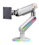 NB G70 F6 E6 Gaming Monitor Arm 32-60 Inch Curved Arc Screen Desktop Ultra Wide Monitor Holder Mount with RGB Light 2-20kgs