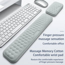 Mousepad Ergonomic Keyboard Mouse Wrist Rest Office Typing Protection Relax Wrist Memory Foam Mouse Pad For Computer Laptop Desk