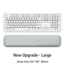 Mousepad Ergonomic Keyboard Mouse Wrist Rest Office Typing Protection Relax Wrist Memory Foam Mouse Pad For Computer Laptop Desk