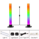 LED Desktop Smart RGB Light Bars USB Plug Night Light Rhythm Ambient Lamp For TV Compute Gaming Desktop Decor