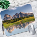Multi Style Nature Scenery Mouse Pad Non Slip Rubber Desk Mat Aurora Mountain Beach Palm Farm Landscape Office Small Mousepad