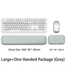 Mousepad Ergonomic Keyboard Mouse Wrist Rest Office Typing Protection Relax Wrist Memory Foam Mouse Pad For Computer Laptop Desk