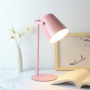 Modern Led Desk Lamp Nordic Lighting Fixture Table College Dorm Reading Living Bedroom Bedside Study Black Indoor Decor Lights