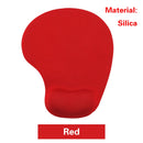 Ergonomic Mouse Pad Silicone Mousepad Wrist Rest+Lycra Fabric PC Gamer Anti-Slip Gaming Laptops Keyboard Desk Accessories