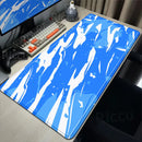Gaming Mouse Pad Strata Liquid Art Design Desk Mats Natural Rubber Non-Slip Game Mousepad Large Computer Keyboard Protective Mat