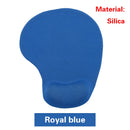 Ergonomic Mouse Pad Silicone Mousepad Wrist Rest+Lycra Fabric PC Gamer Anti-Slip Gaming Laptops Keyboard Desk Accessories