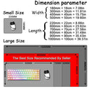 Large Mousepad Black and White Strata Liquid Keyboards Office Deskmat 30x80cm Computer Non-slip Mouse Pad Art Design Carpet Gift