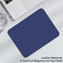 High Quality Leather Mouse Pad Non-slip Anti Scratch Gaming Desk Mat Solid Color Wear Resistant Mousepad Students