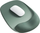 Ergonomic Mouse Pad with Gel Wrist Support Premium Lycra Fabric Non-Slip Ideal for Laptop  Desktop Office Gaming Desk