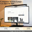 RGB LED Monitor Light Bar Stepless Dimmable Hanging Bar for Work And Gaming - Atmosphere Lamp for Screen Lighting Game Learning