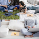 Resin Hard Mouse Pad Small Mousepad with Non-Slip Rubber Base Waterproof for Gaming Office Computer Laptop