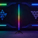RGB LED Gaming Atmosphere Light Floor Lamp with Remote Control App E-Sports Desk Table Light for Bedroom Living Room Hallway