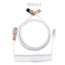 3M Type C Mechanical Keyboard Coiled Cable USB Wire for Mechanical Keyboard Desktop Aviation Connector