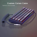 3M Type C Mechanical Keyboard Coiled Cable USB Wire for Mechanical Keyboard Desktop Aviation Connector