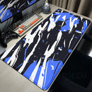 Gaming Mouse Pad Strata Liquid Art Design Desk Mats Natural Rubber Non-Slip Game Mousepad Large Computer Keyboard Protective Mat