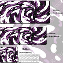Large Mousepad Black and White Strata Liquid Keyboards Office Deskmat 30x80cm Computer Non-slip Mouse Pad Art Design Carpet Gift