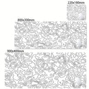 XXL Desk Mat Black And White Strata Liquid Mousepad Large Abstract Mouse Pad Gaming Deskmat With Lockedge Office Non-slip Carpet