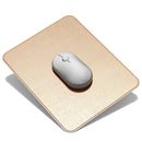 Resin Hard Mouse Pad Small Mousepad with Non-Slip Rubber Base Waterproof for Gaming Office Computer Laptop