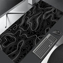 2026 Computer Mouse Pad Strata Liquid Gaming PC Deskmat Laptop Accessory Non-slip soft Mat XXL size Mousepad Large 900x400 Mats