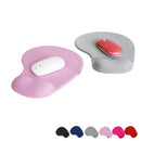 Ergonomic Mouse Pad Silicone Mousepad Wrist Rest+Lycra Fabric PC Gamer Anti-Slip Gaming Laptops Keyboard Desk Accessories