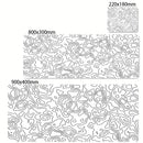 Art Mousepad 900x400 Black White Desk Protector Mat On The Table Pads Laptop Computer Mat Strata Liquid Mouse Pad Xxl Desk Mats