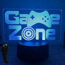 NEON GAMER 3D Lamp LED Night Light Gaming Setup RGB Children's Lamps Gamer Room Decoration Bedroom Table Lamp Personalized Gifts