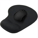 1Pcs Grey Comfortable Wrist Support Non Slip Mice Mat Soft Mousepad for PC Laptop Computer Ergonomic Wrist Rest Mouse Pad